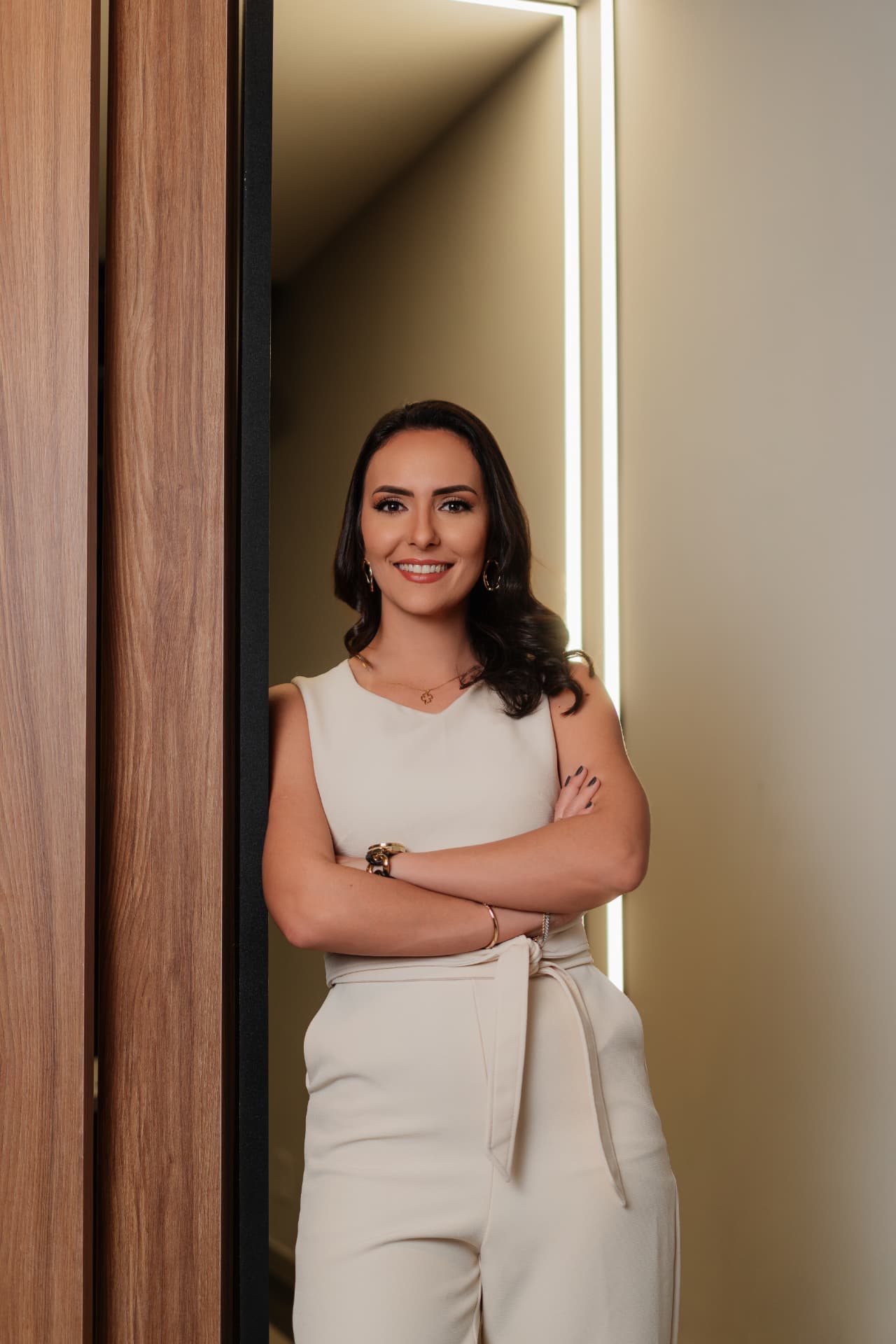 Natassia Tapxure, advogada, no escritório em Paranavaí